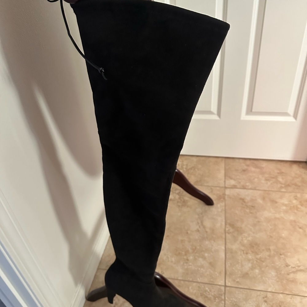 Stuart Weitzman over the knee black boots